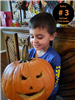 Carved Pumpkin (Ages 12 and Under) Entry 3 - Jason 