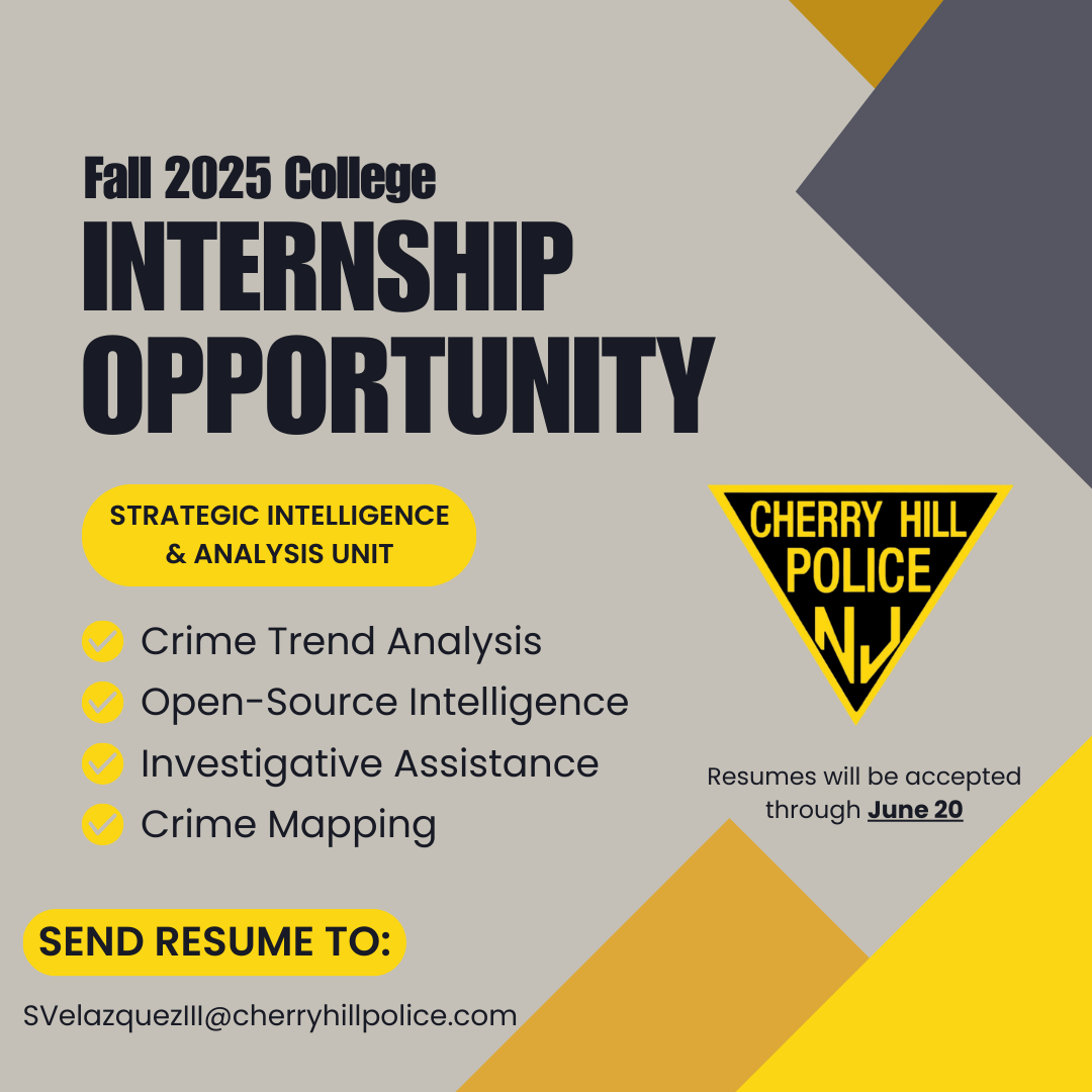 INTERNSHIP OPPORTUNITY