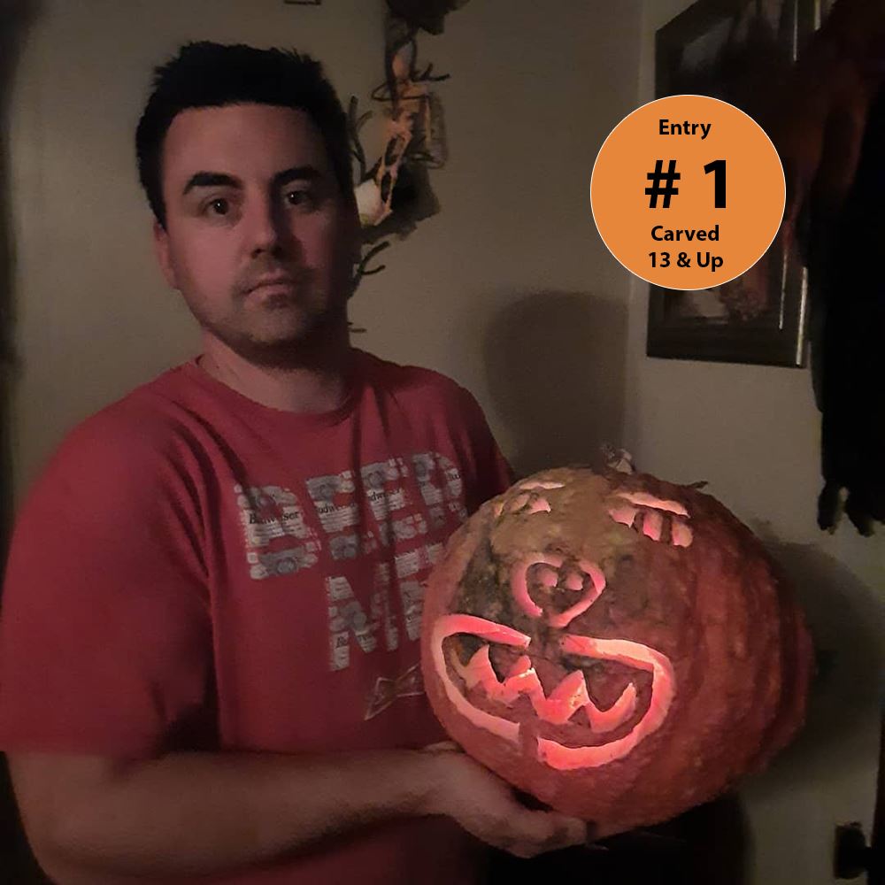 Carved Pumpkins (ages 13 and up) Entry 1 - Jeff Sexton