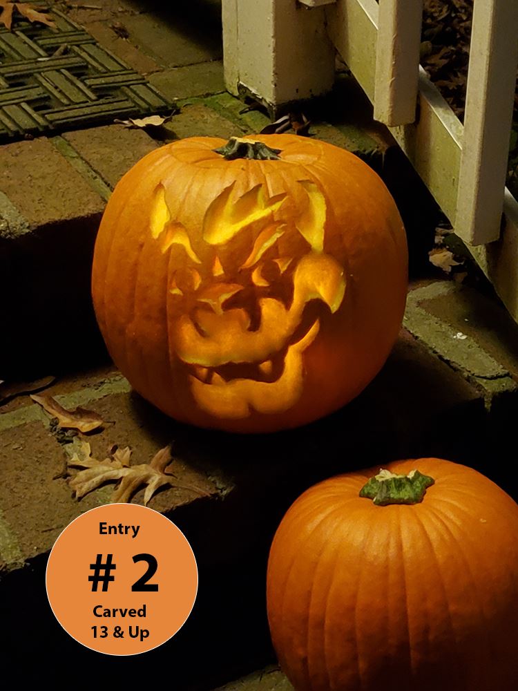 Carved Pumpkins (ages 13 and up) Entry 2 - Joanna Beese