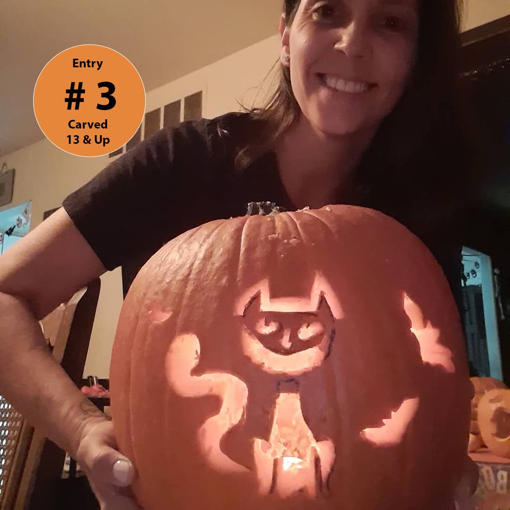 Carved Pumpkins (ages 13 and up) Entry 3 - Kristy Sexton