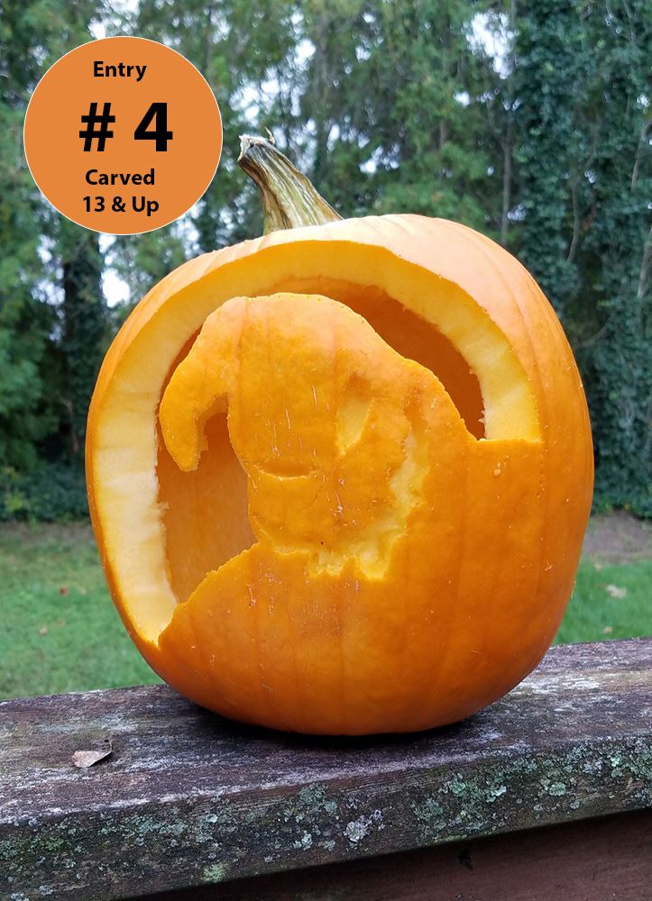 Carved Pumpkins (ages 13 and up) Entry 4 - Sarah Whitson