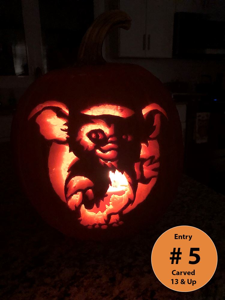 Carved Pumpkins (ages 13 and up) Entry 5 - Jeremy Noll