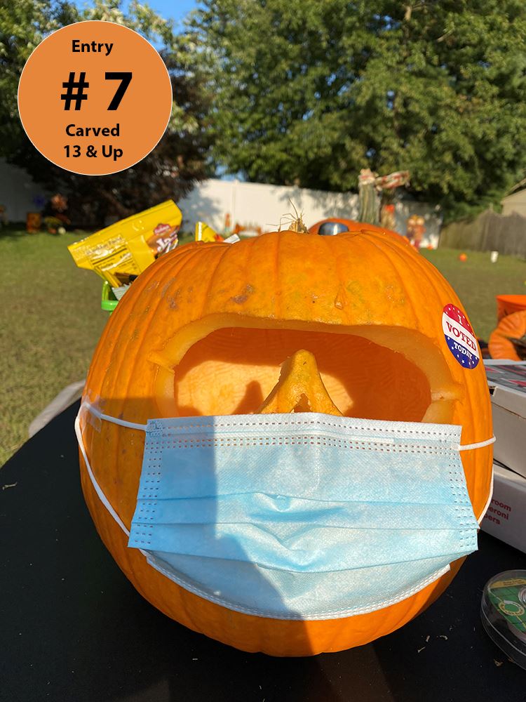 Carved Pumpkins (ages 13 and up) Entry 7 - George Thornton