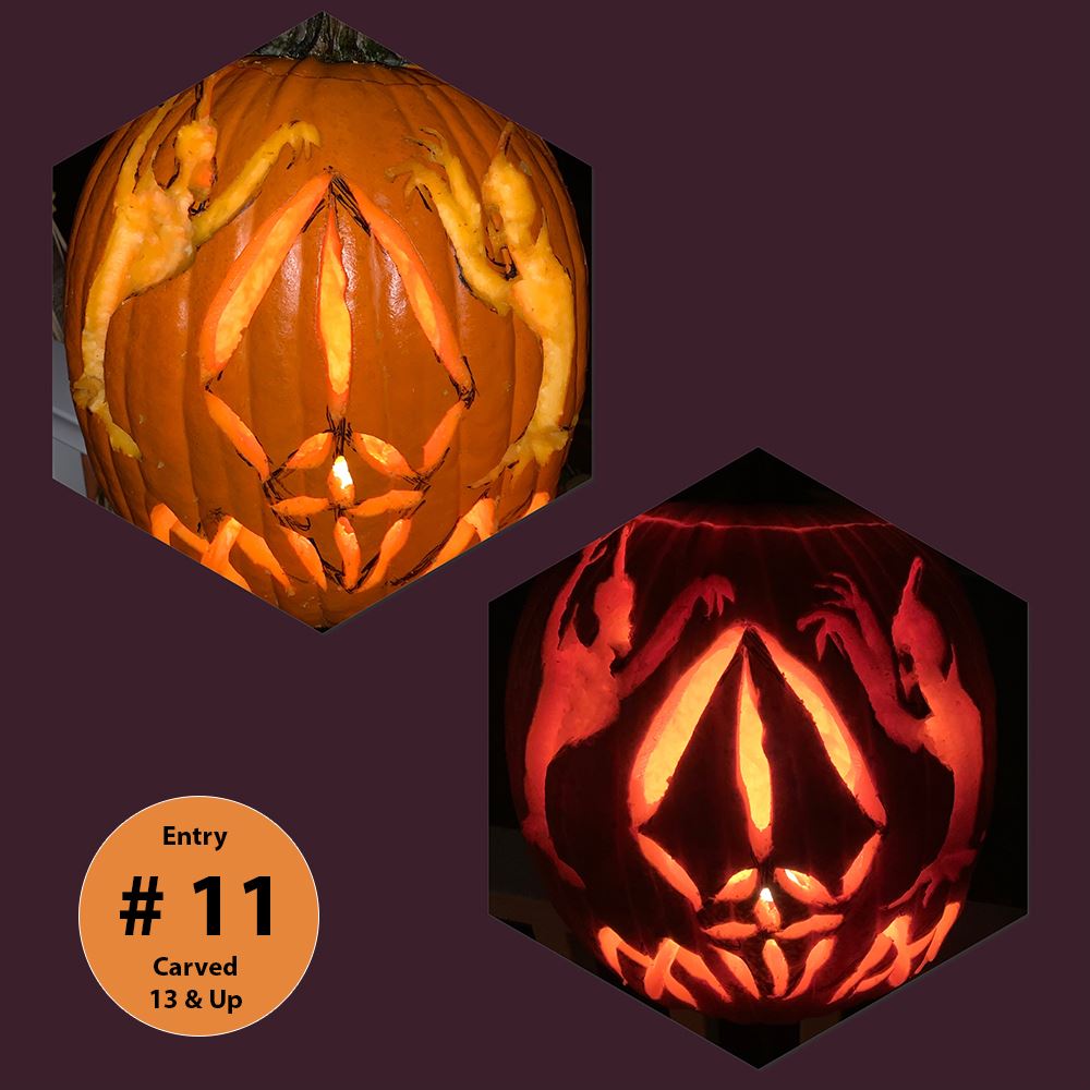 Carved Pumpkins (ages 13 and up) Entry 11 - Demetri Tripolitis