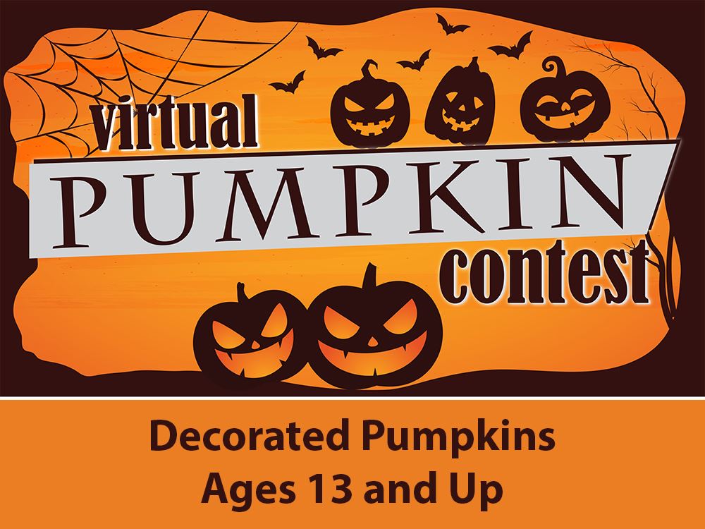 Decorated Pumpkins (Ages 13 +) 