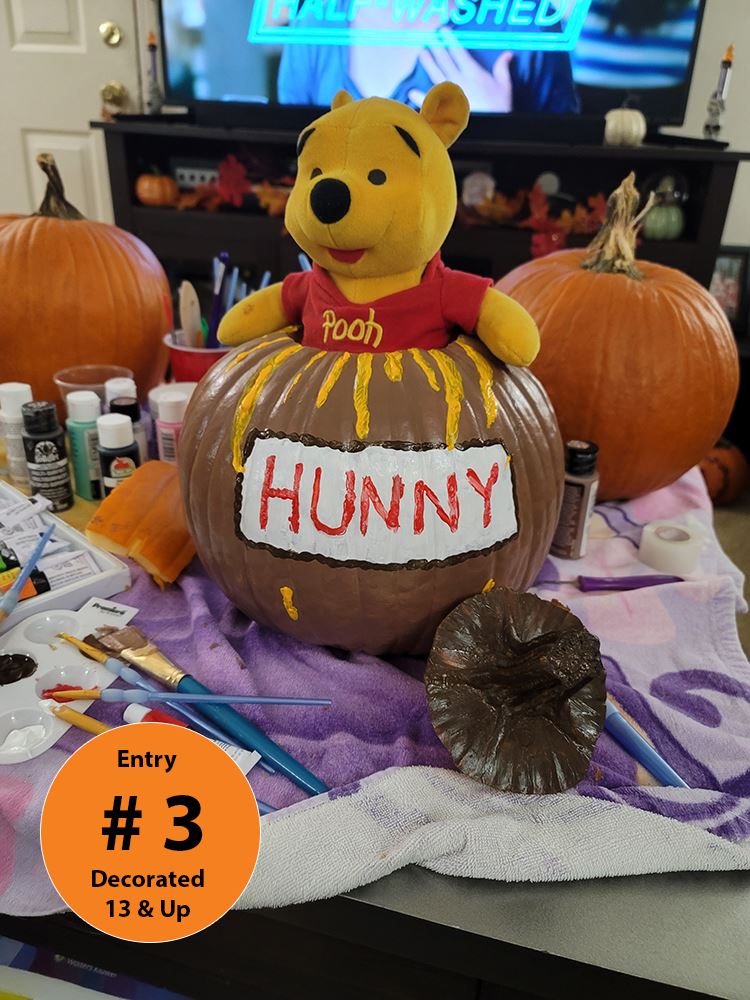 Decorated Pumpkins (Ages 13 +) Entry 3 - Ashley Goldstein