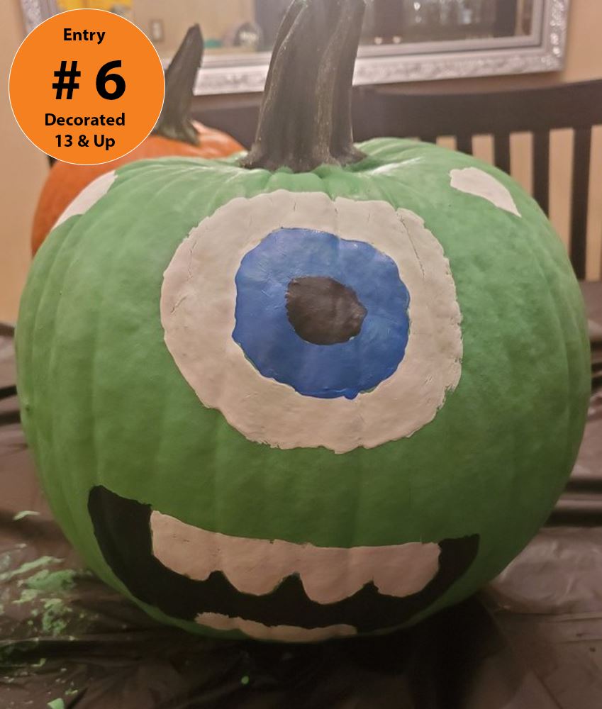 Decorated Pumpkins (Ages 13 +) Entry 6 - Mark Hofmann