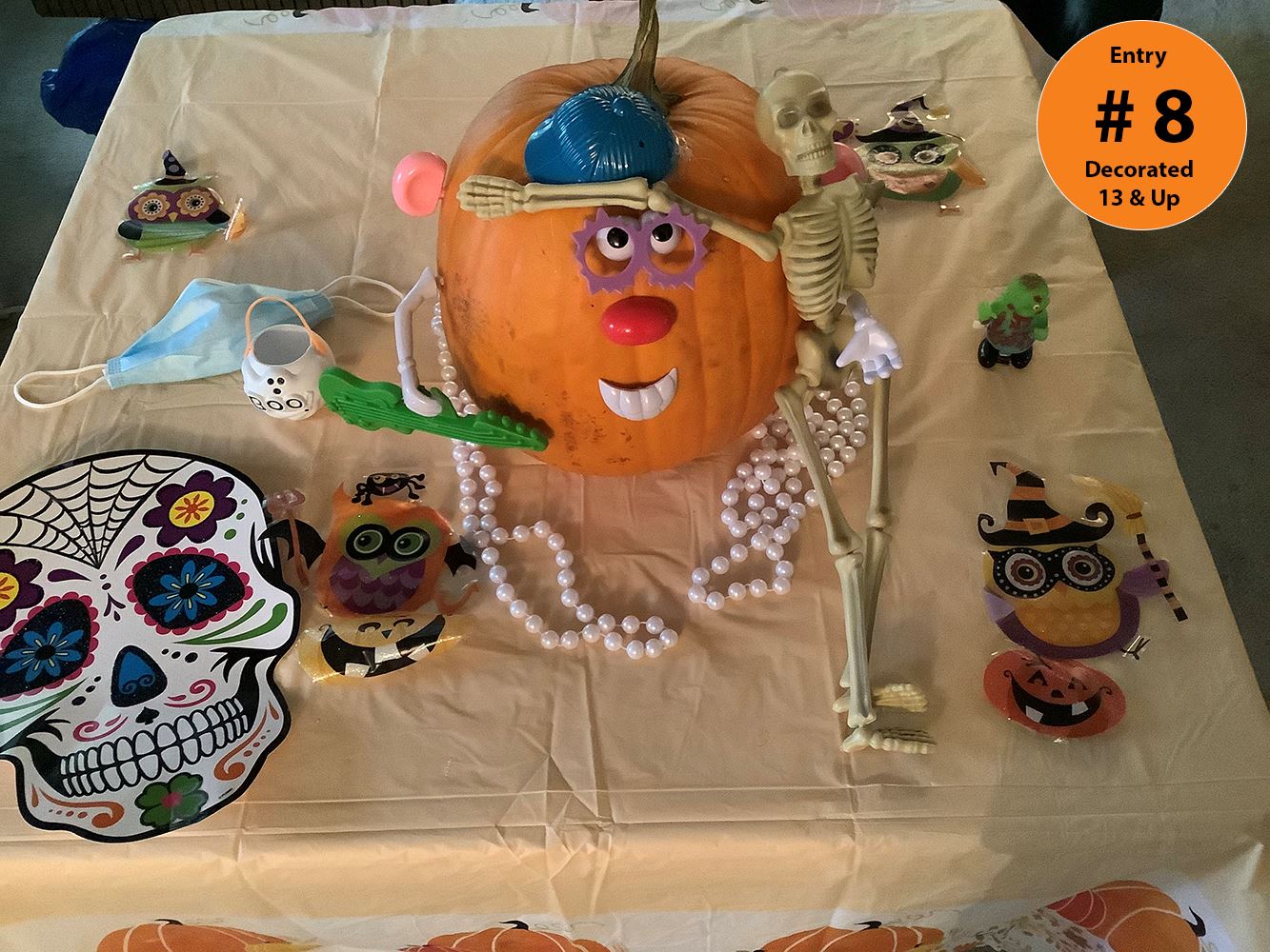 Decorated Pumpkins (Ages 13 +) Entry 8 - Randy Schrager