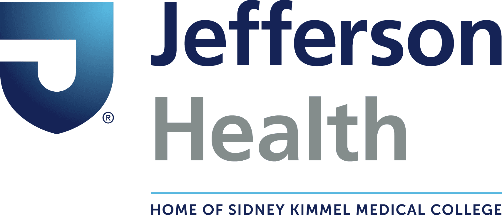 Jefferson Health - Home of Sidney Kimmel Medical College Logo