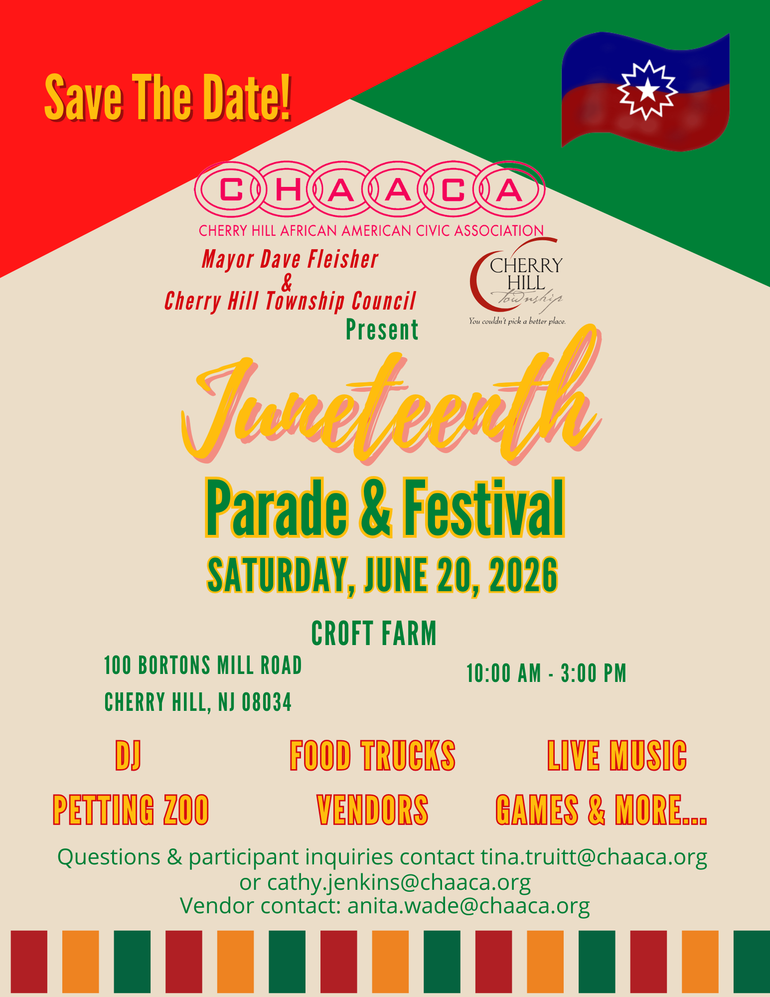 Juneteenth Parade & Festival - June 20, 2026